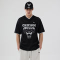 New Era Jersey NBA Mesh OS Chicago Bulls Schwarz