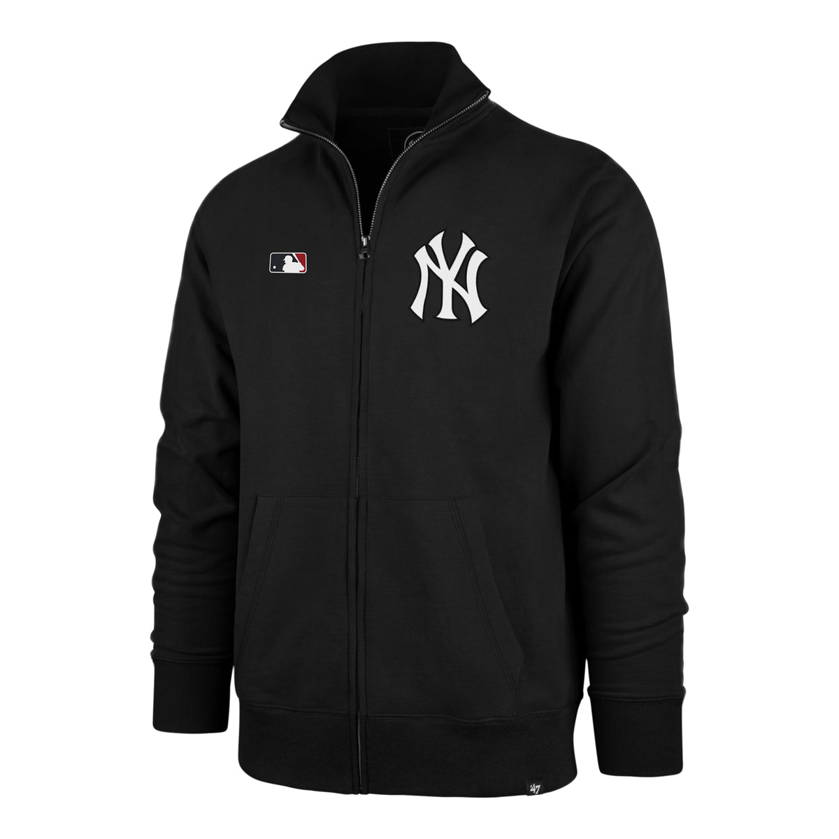 47 Brand Jacke Islington Track New York Yankees Schwarz
