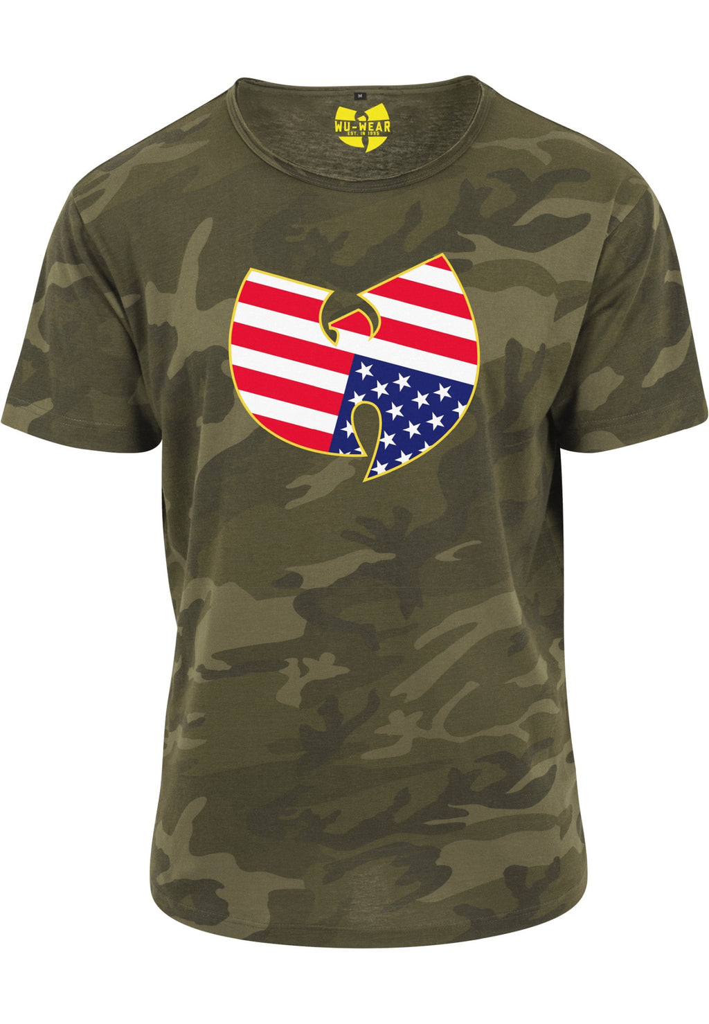 WU Wear American Camo T Shirt
