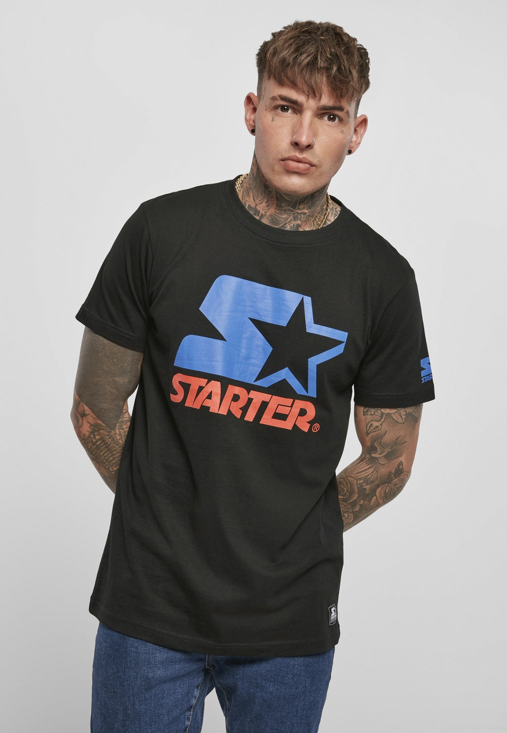 Starter Two color Logo T Shirt