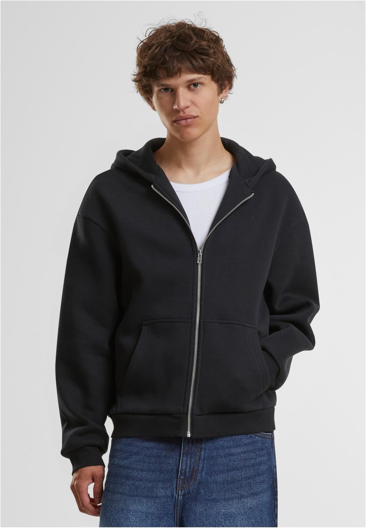 Build Your Brand Jacke Fluffy Zip