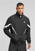 Starter Jacke Fabric Mix Track Schwarz