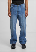Urban Classics Jeans Wide Leg Denim With Dividing Seams Blau