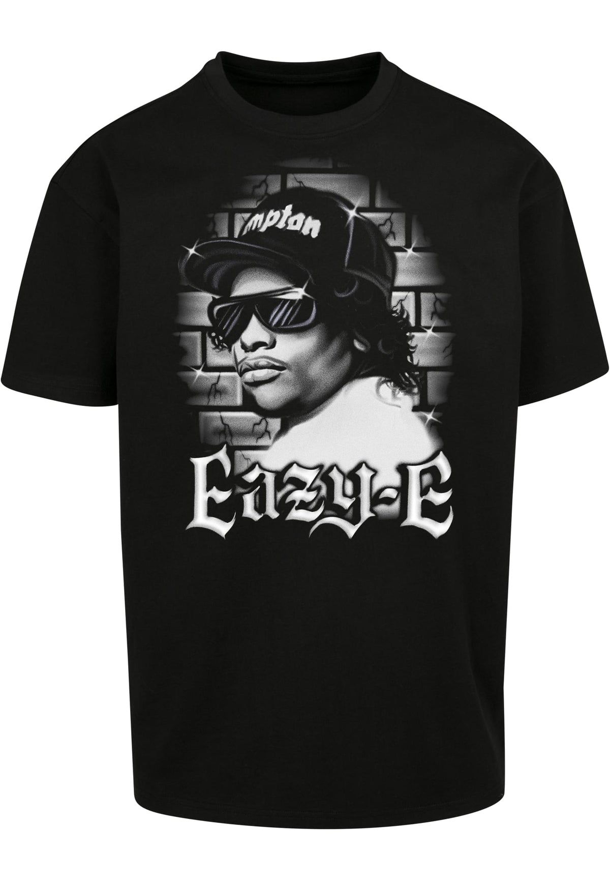 Upscale T-Shirt Eazy-E Paintbrush Oversize Schwarz