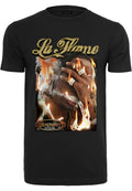 Mister Tee T-Shirt La Flame Schwarz