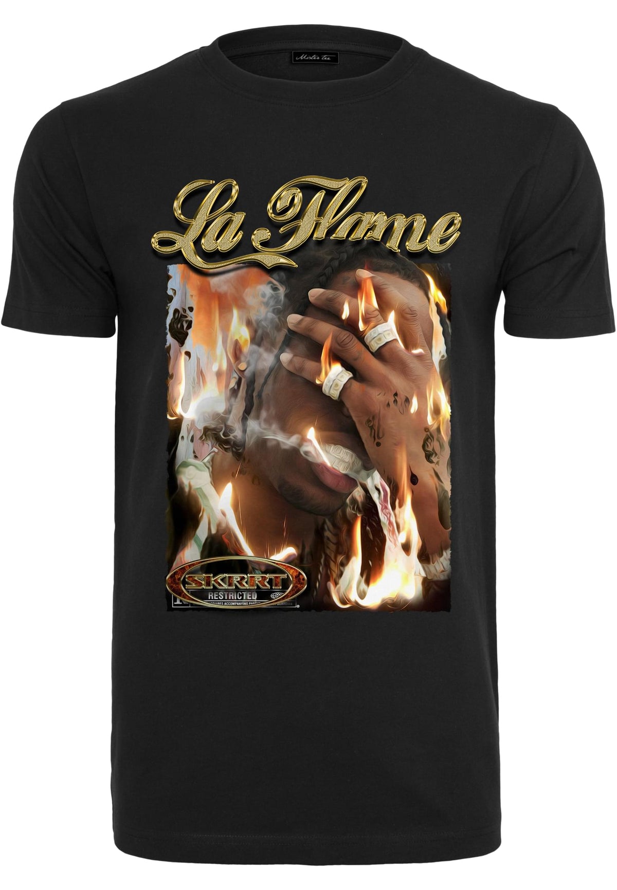 Mister Tee T-Shirt La Flame Schwarz