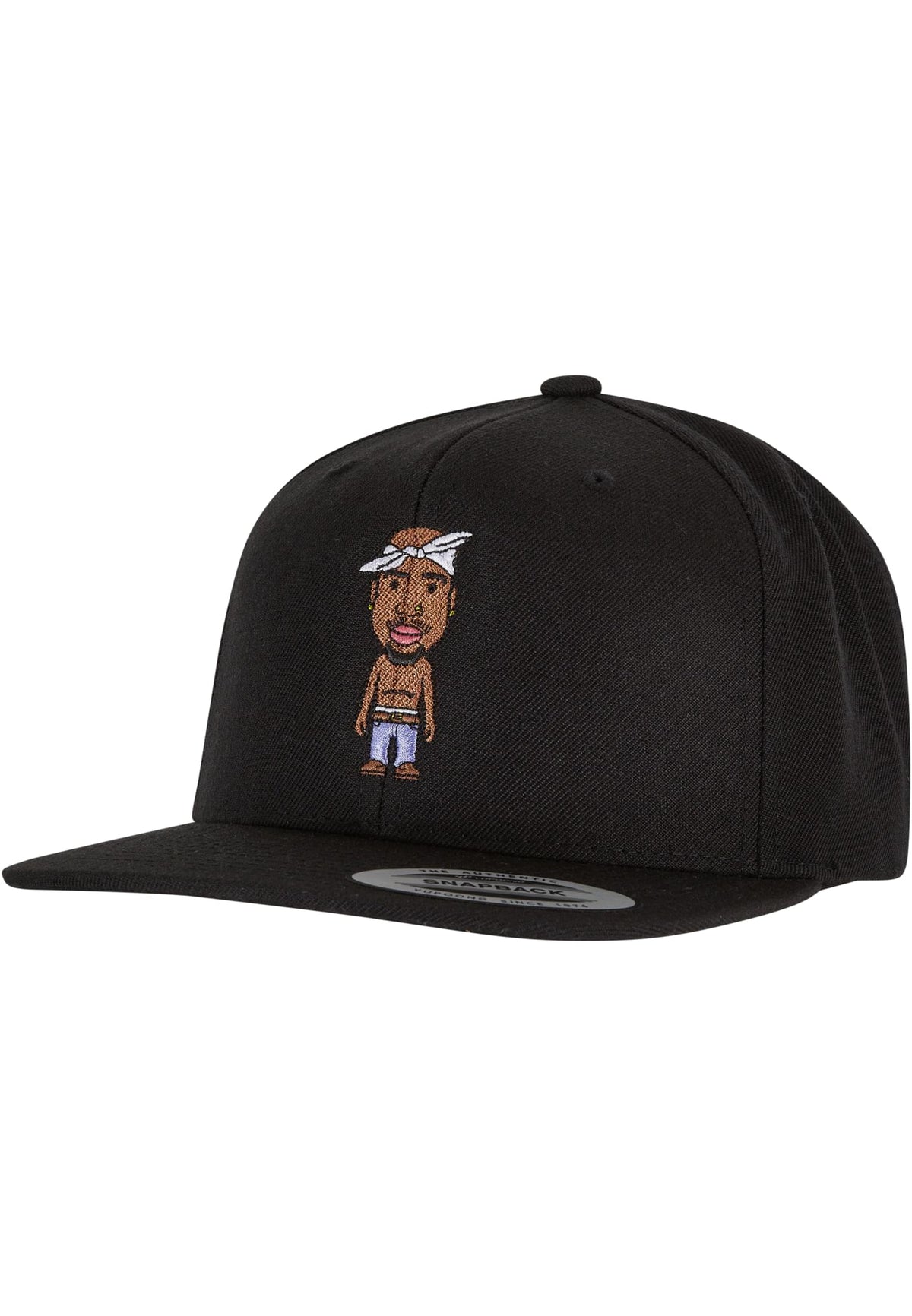 Mister Tee Snapback Cap LA Sketch Classic Schwarz