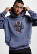 Upscale Hoodie Flying High Heavy Oversize Blau