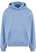 Upscale Hoodie Faith Is Strenght Fluffy Blau