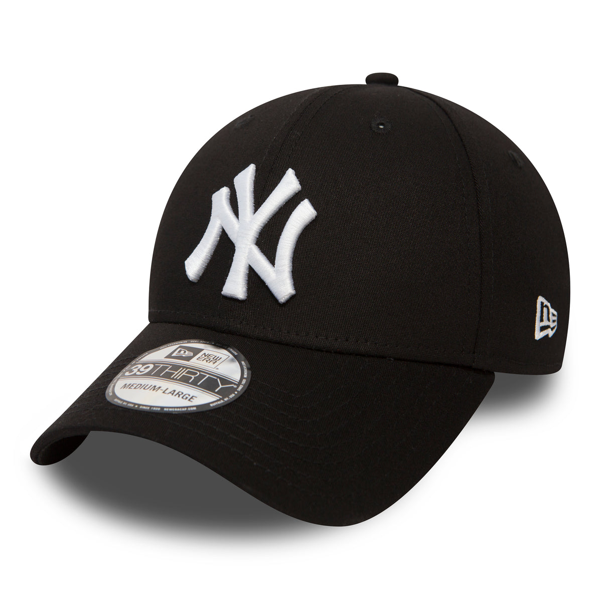 New Era Flexfit NY Yankees Essential 39THIRTY Stretch-Fit Schwarz