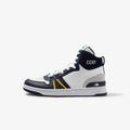 Lacoste Sneaker L001 Mid Leather White/Navy