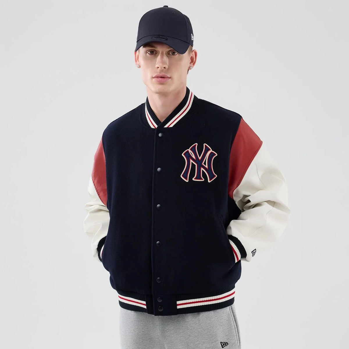 New Era Jacke MLB New York Yankees Varsity Blau