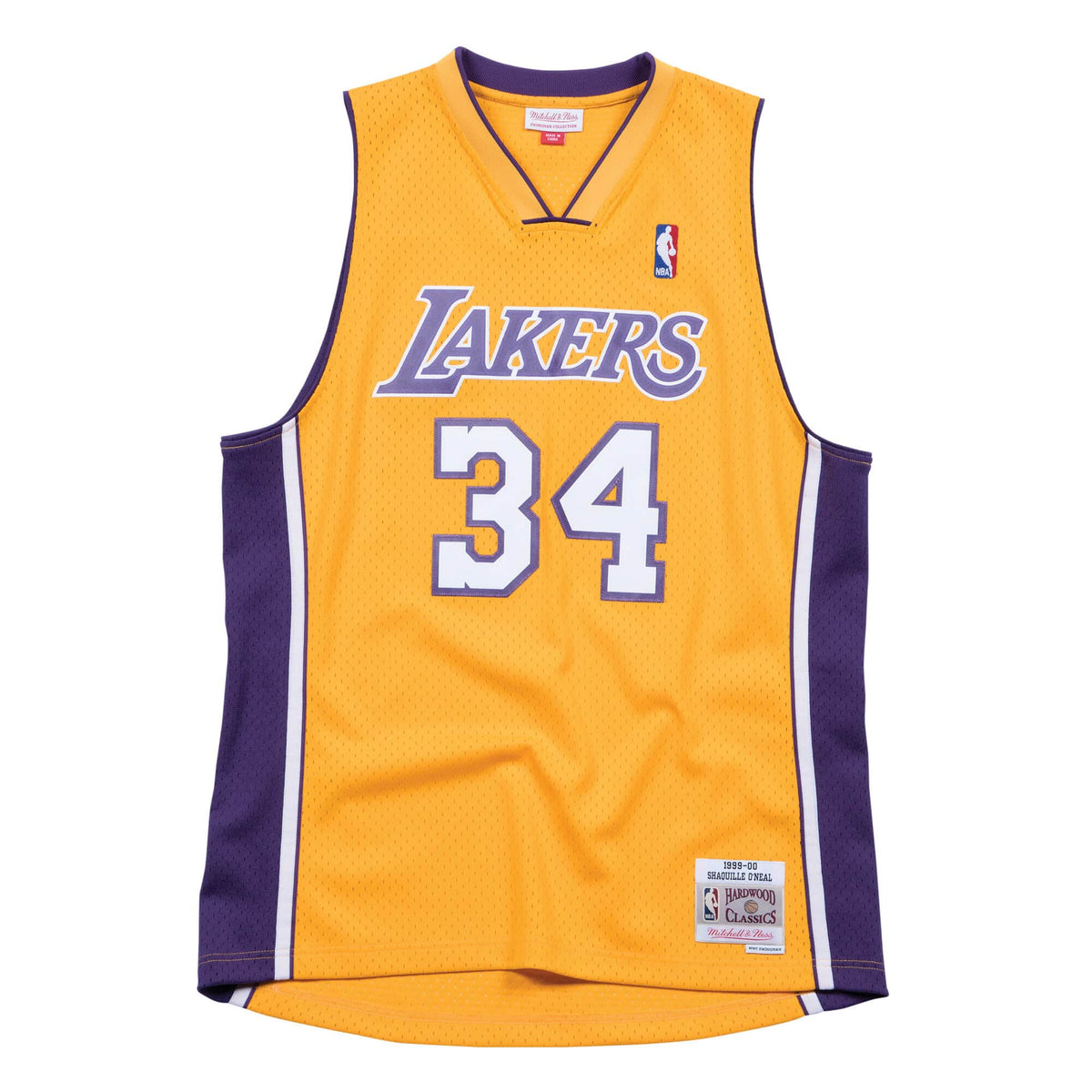 Mitchell&Ness Jersey Los Angeles Lakers Swingman S.O'Neal Gelb