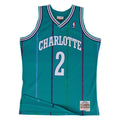 Mitchell&Ness Jersey Charlotte Hornets Swingman L.Johnson Türkis