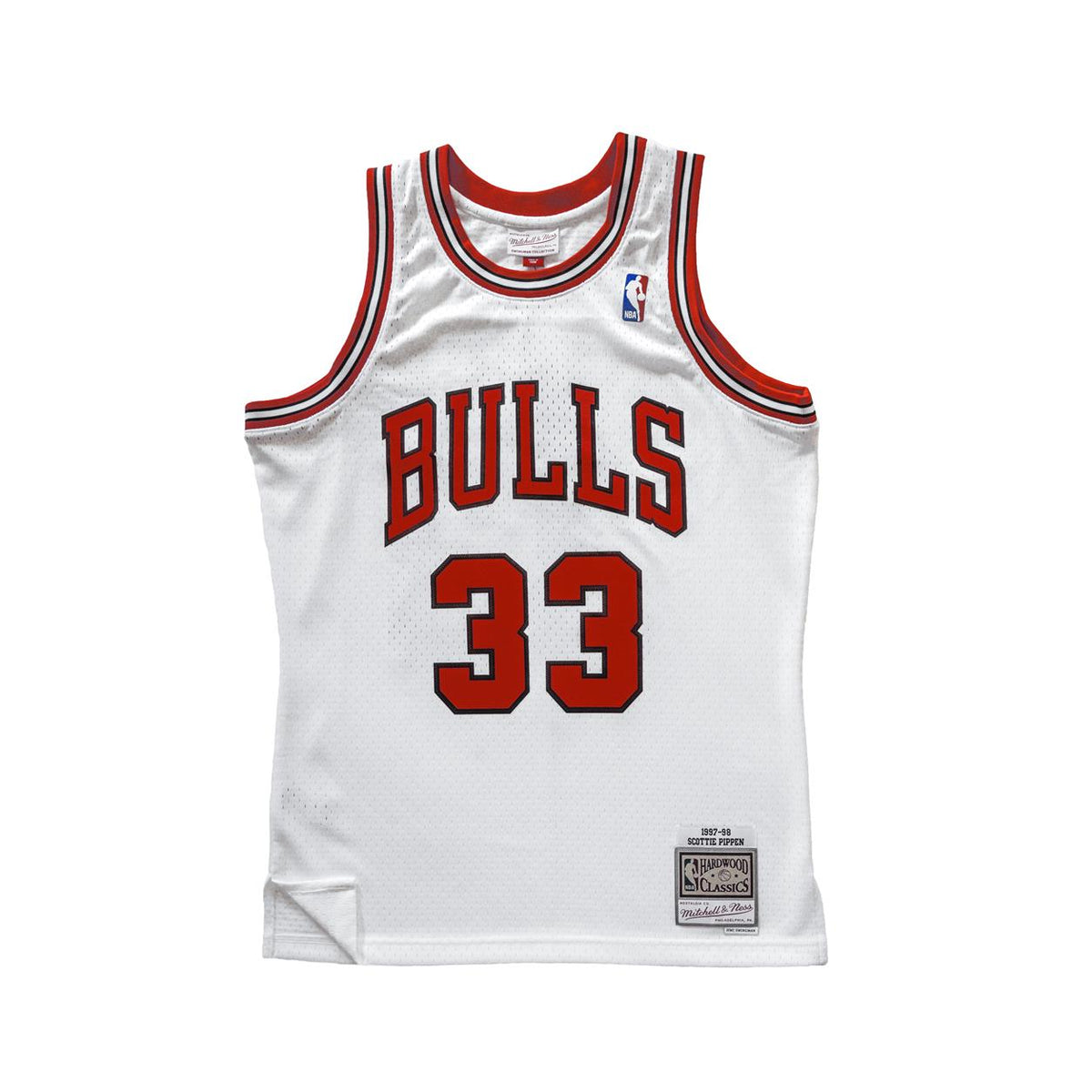 Mitchell&Ness Jersey Chicago Bulls Swingman S.Pippen Weiß