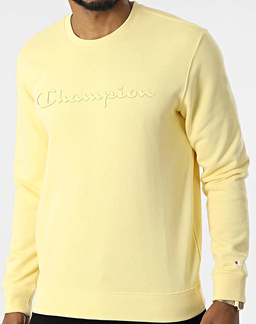 Champion Sweatshirt Crewneck Gelb