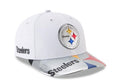 New Era Fitted Pittsburgh Steelers Weiß